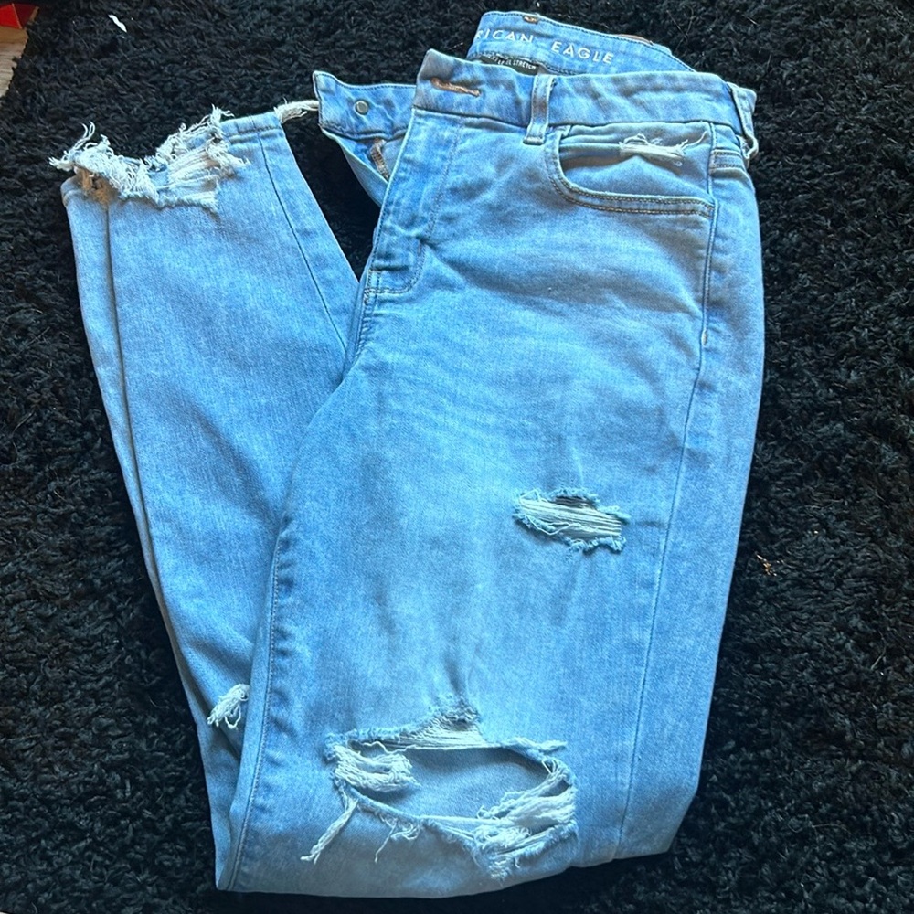 American eagle jeans curvy hi rise